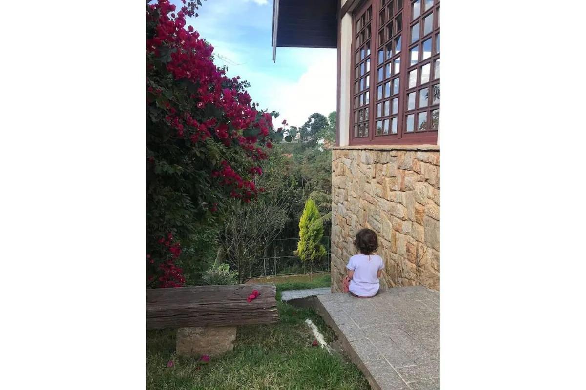 Campos do Jordão Casa Nas Montanhas Com Ofuroヴィラ エクステリア 写真