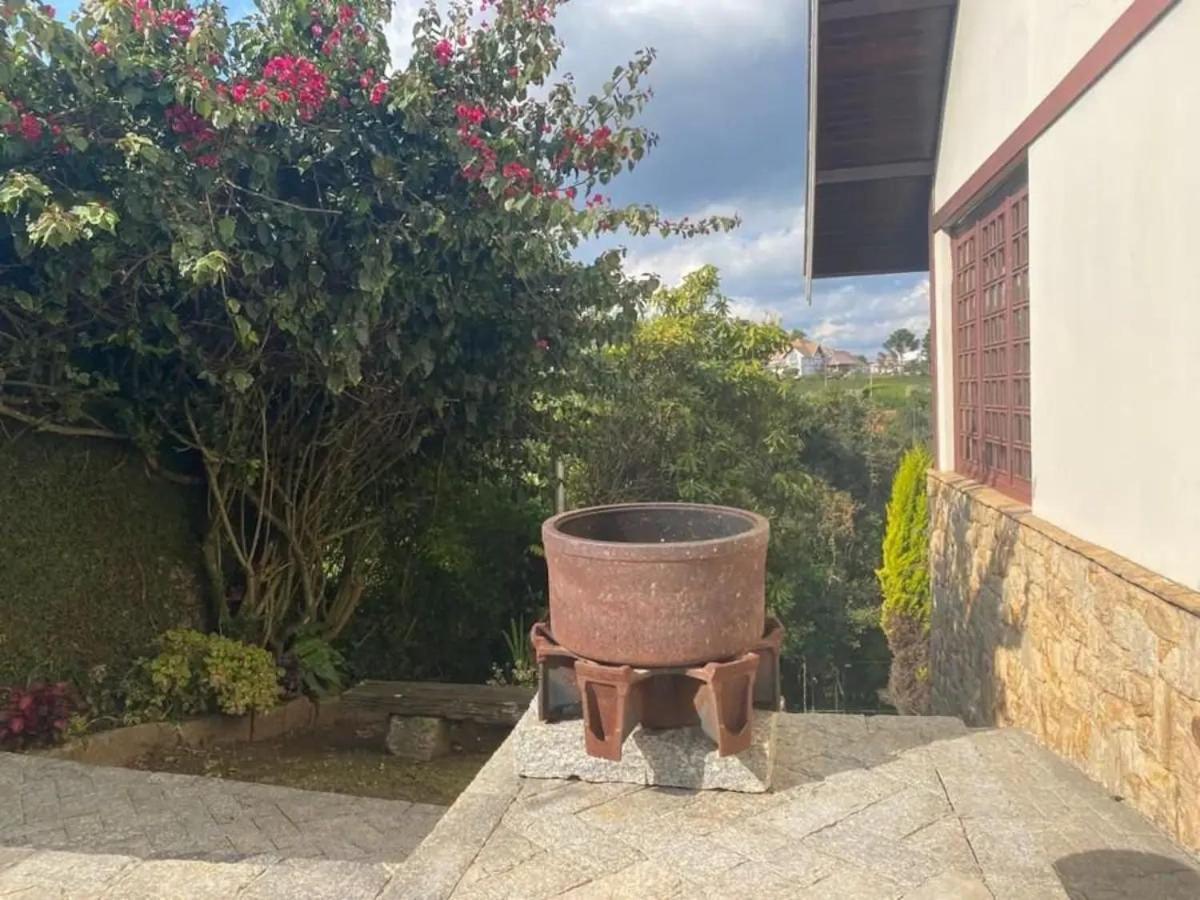 Campos do Jordão Casa Nas Montanhas Com Ofuroヴィラ エクステリア 写真